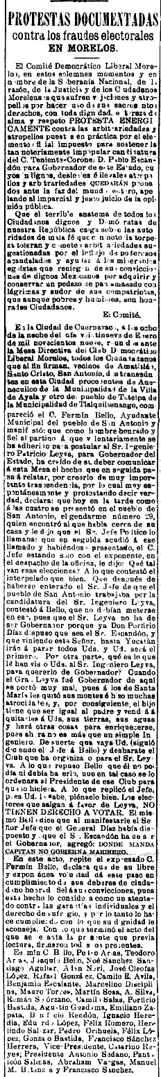 Diario del Hogar. 12 de febrero de 1909